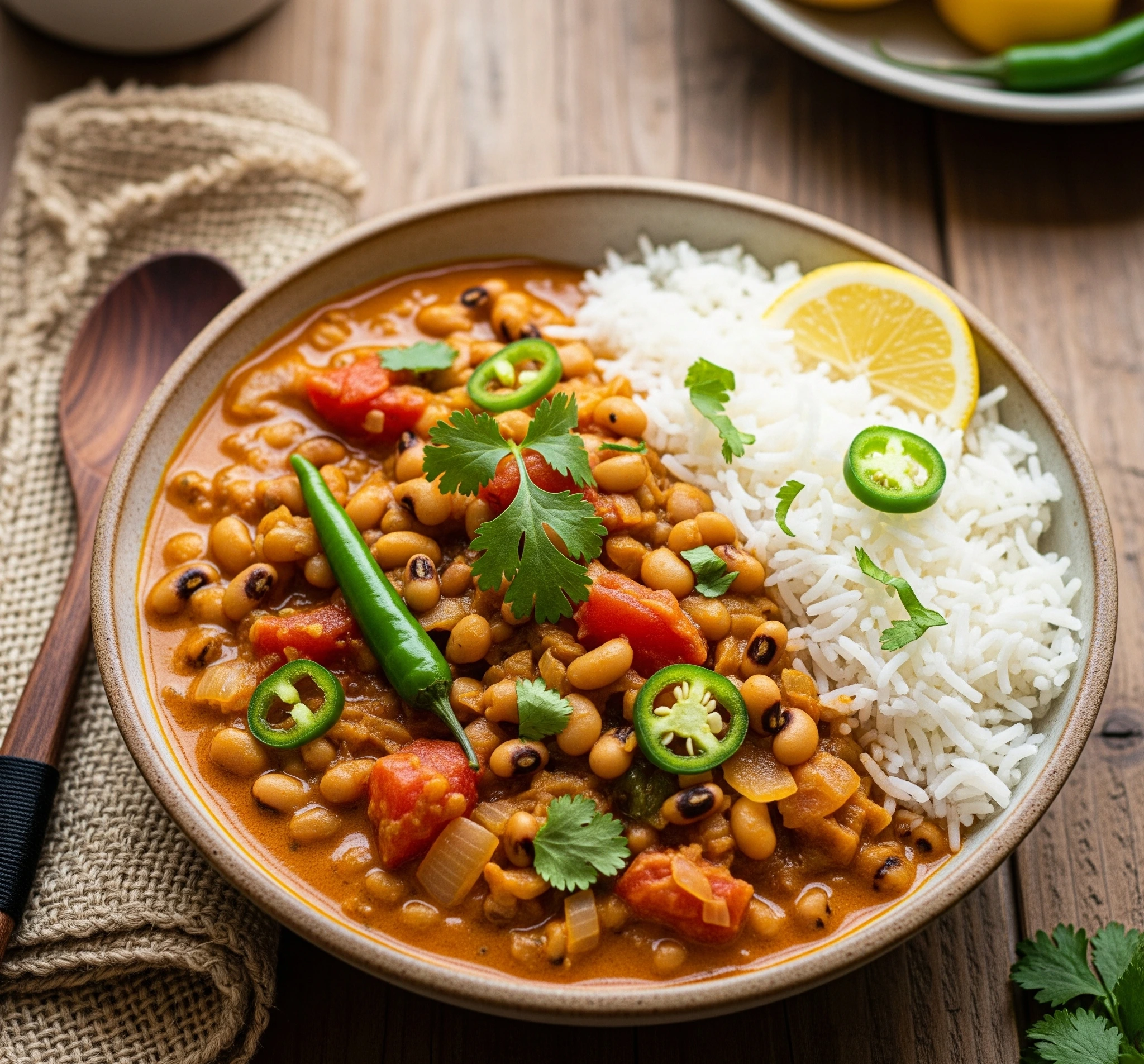 Black Eyed Peas Curry Recipe