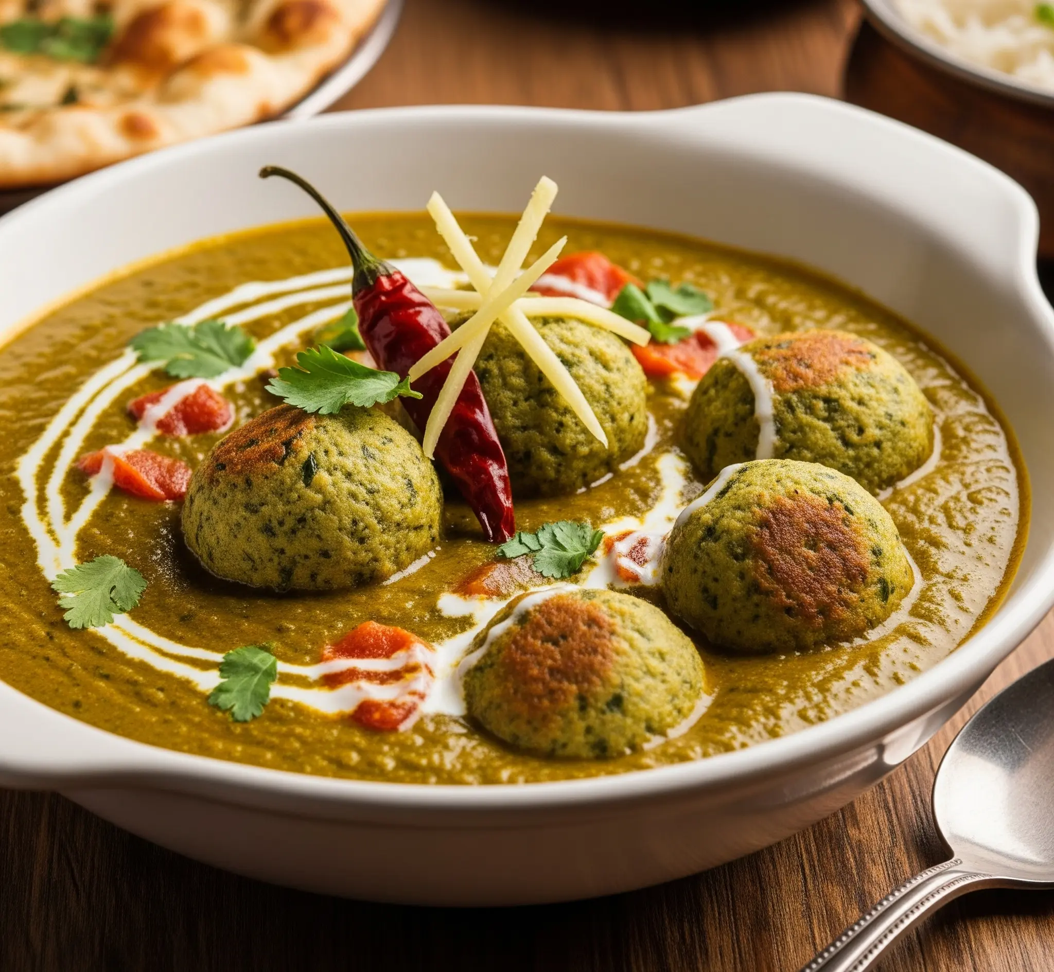 Palak Kofta Curry Recipe