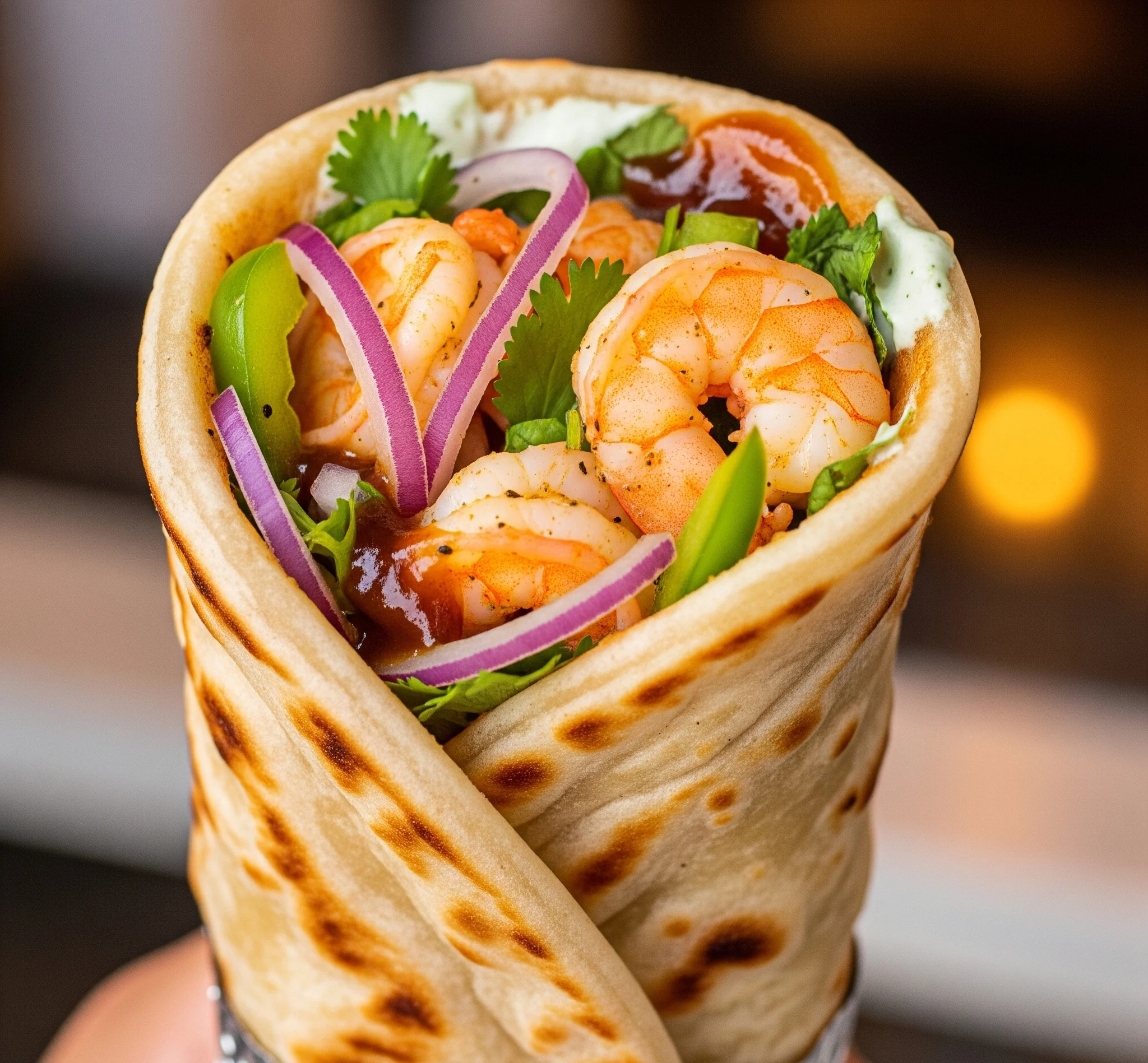 Prawn Frankie Recipe