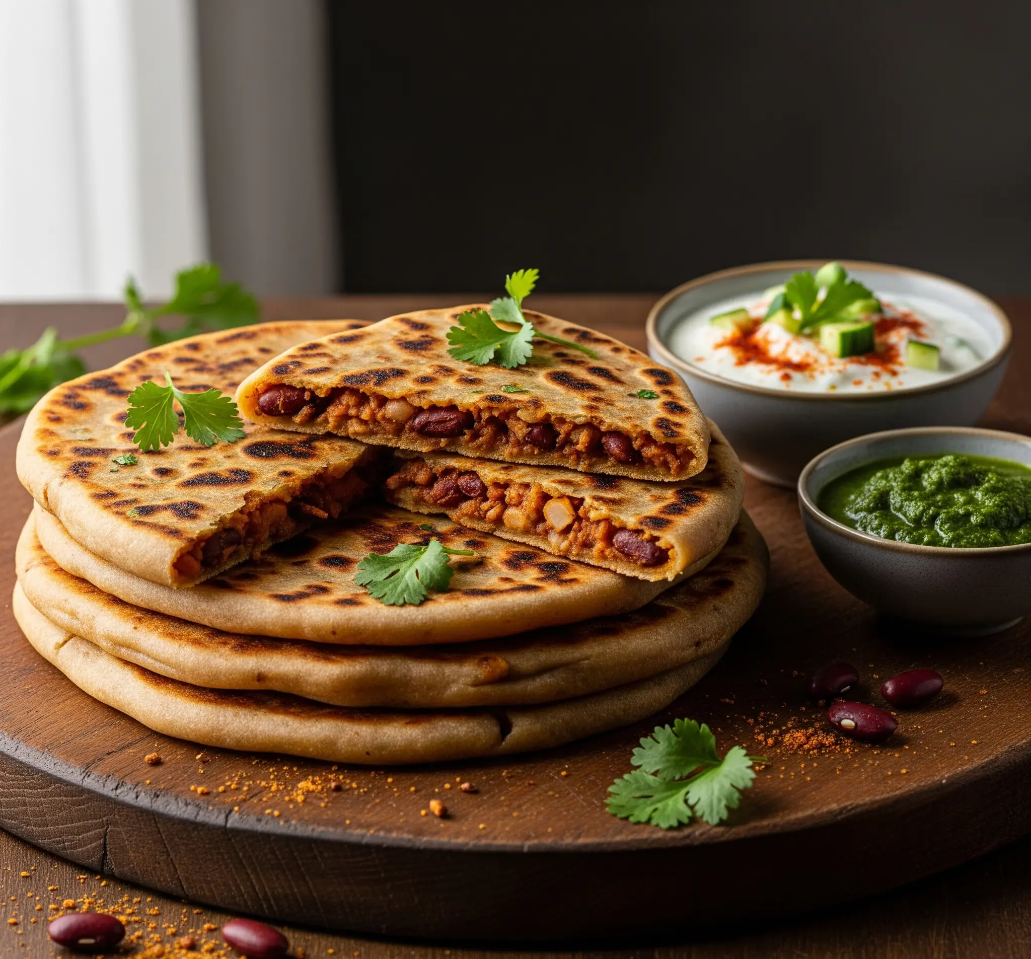 Rajma Paratha Recipe