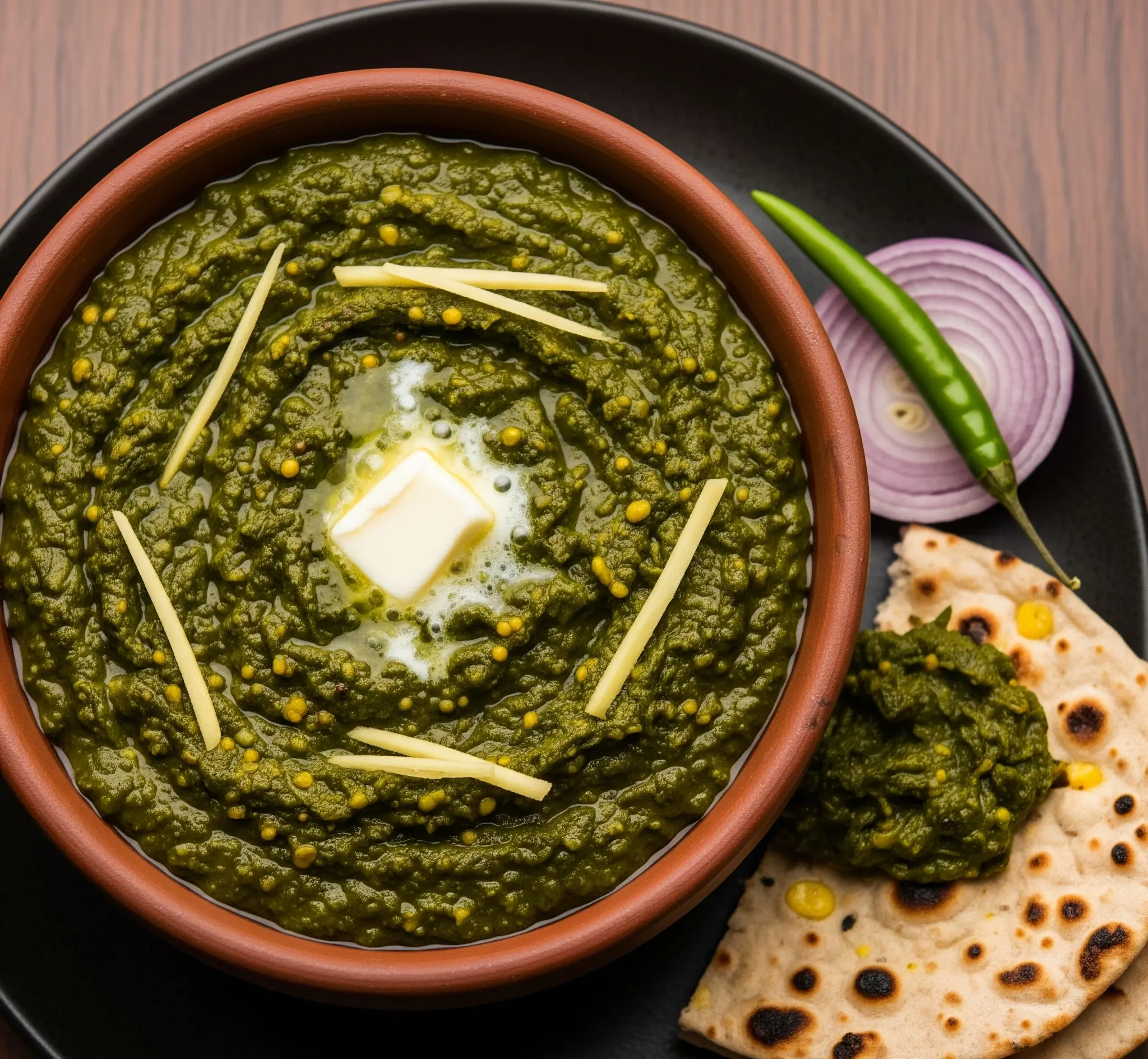 Sarson Da Saag Recipe