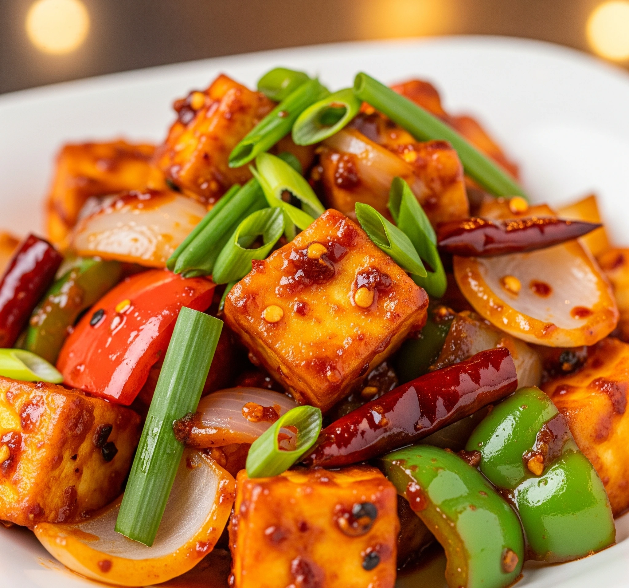 Schezwan Paneer Recipe