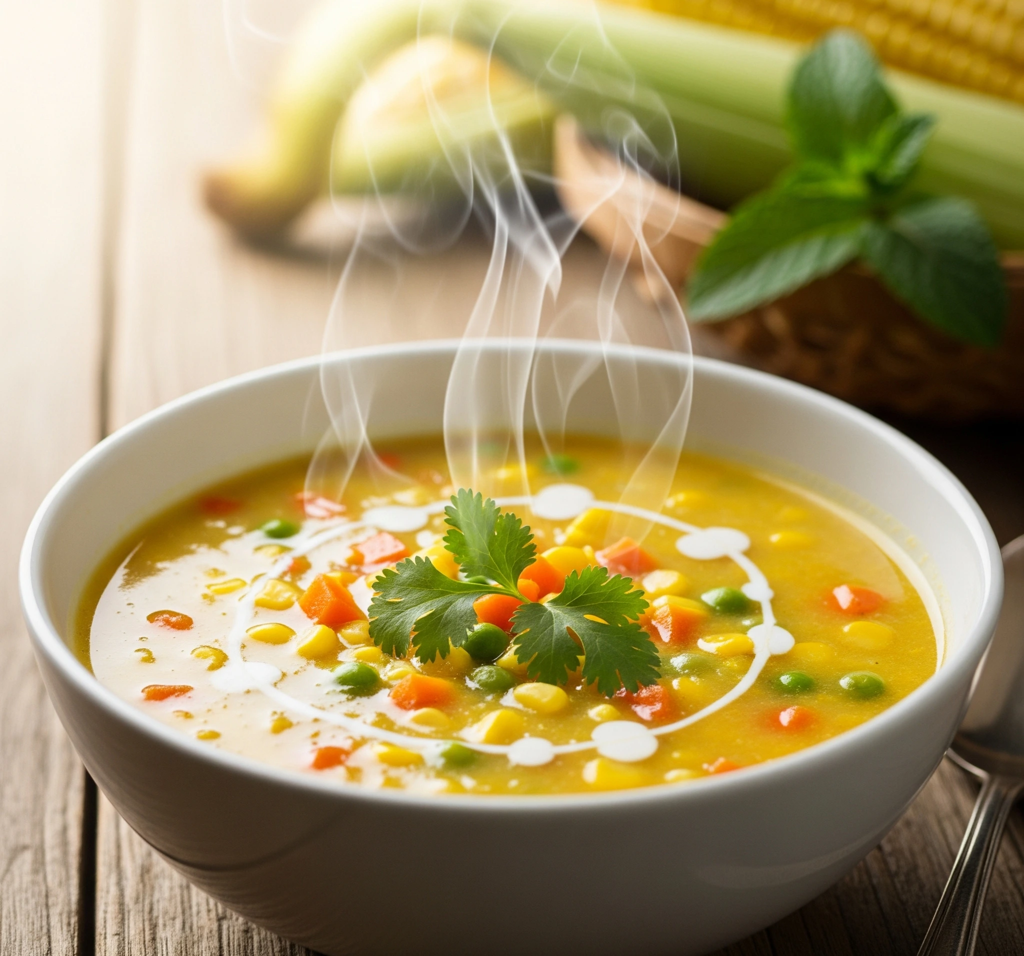 Sweet Corn Soup Recipe